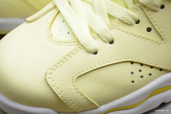 Cheap MAX Air Floral Jordan Yellow Retro 6 543390-800 Dynamic (GS) 0706